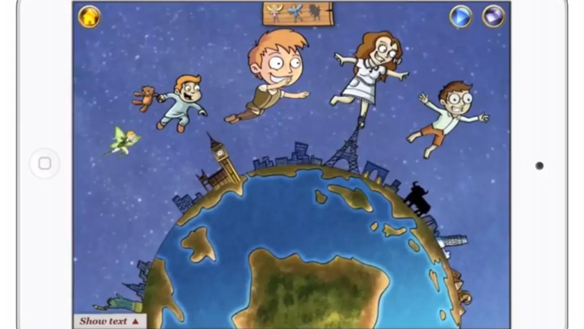 Peter Pan, una app para niños hecha por niños