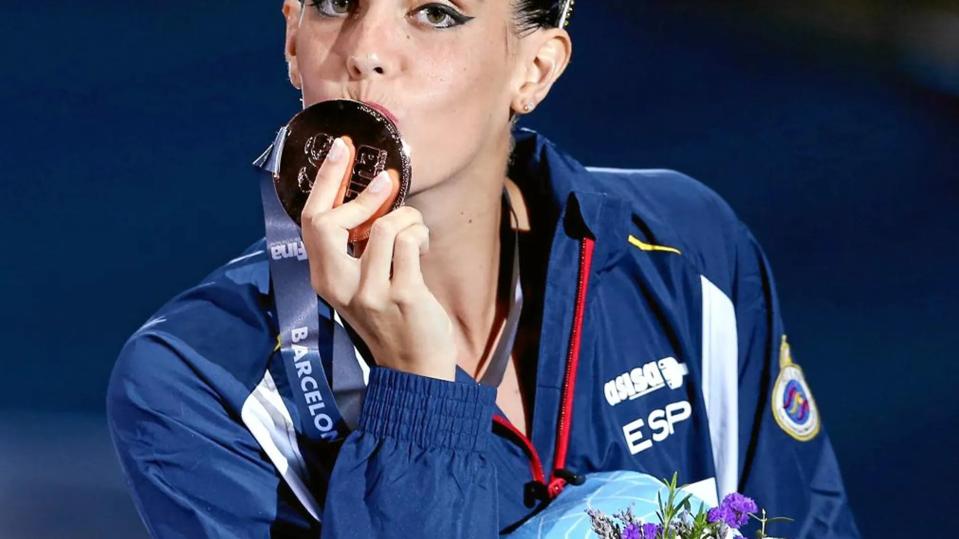 Ona Carbonell besa la primera medalla de España en los Mundiales