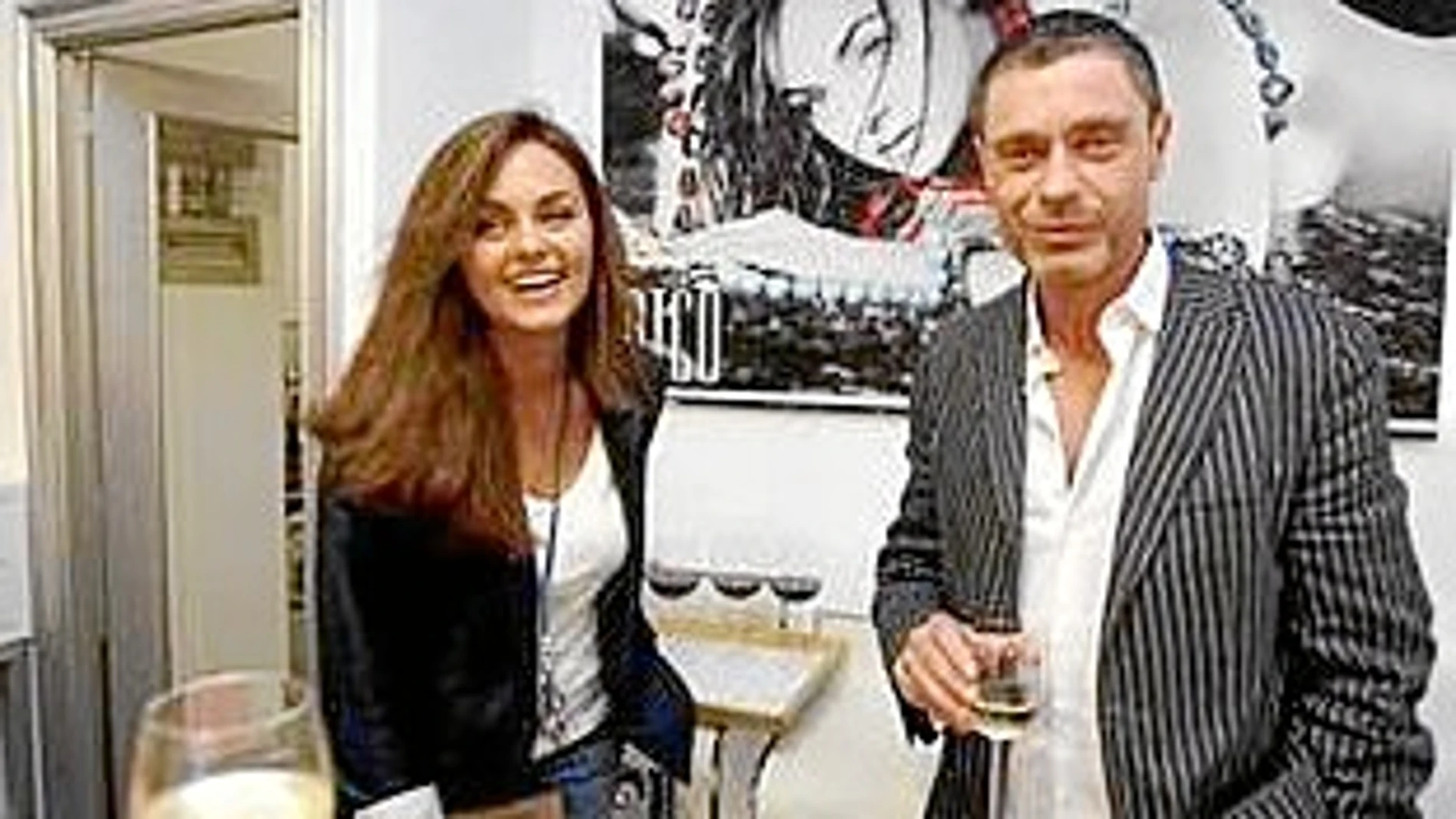 Carmen Morales y su ex, Carlos Arias