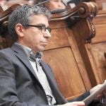El presidente del grupo municipal del PSC en el Ayuntamiento, Jordi Martí