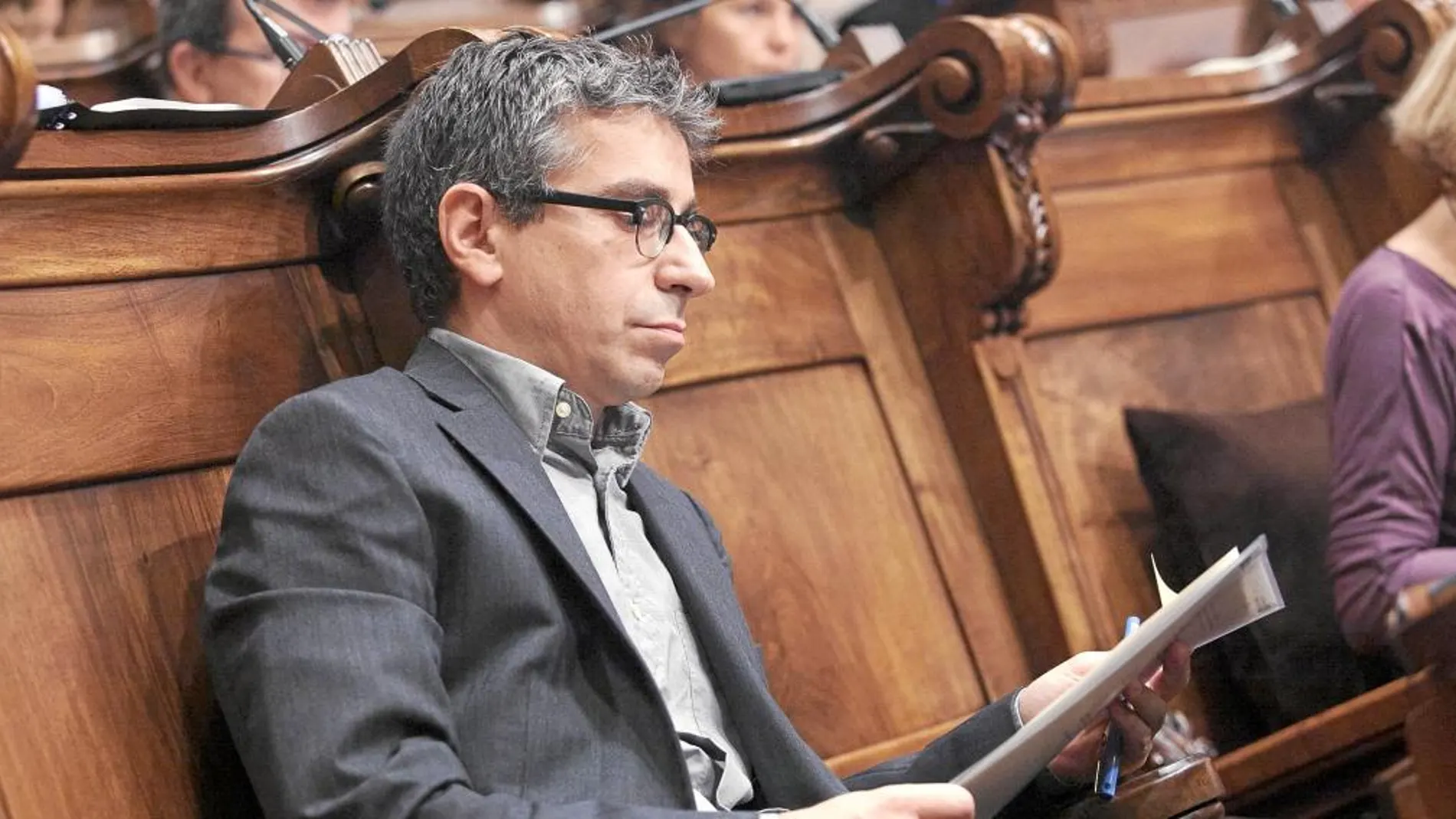 El presidente del grupo municipal del PSC en el Ayuntamiento, Jordi Martí