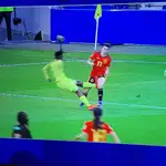  El penalti que el VAR sí vio y sirvió a España para ganar