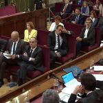 Un momento del juicio del "procés"en el Tribunal Supremo/Efe