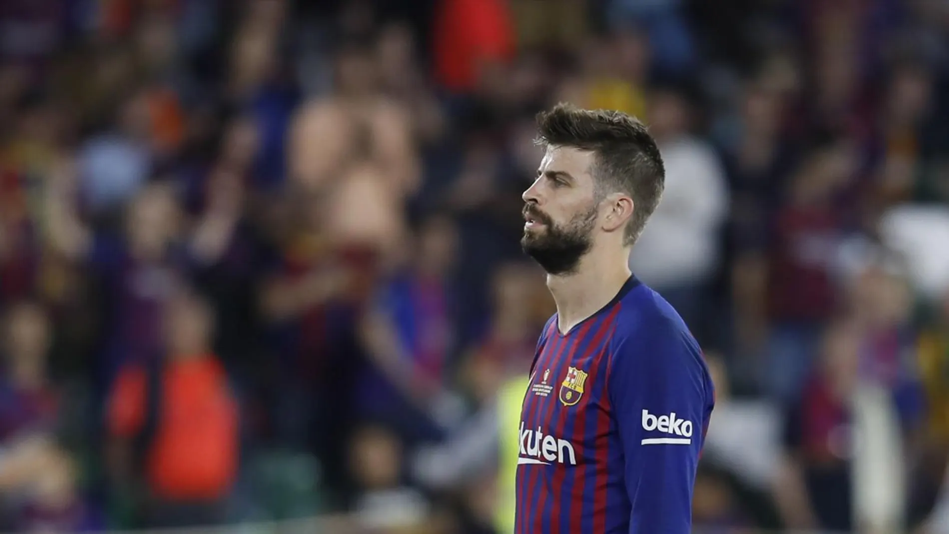 Gerard Piqué tras perder por 2-1 contra el Valencia