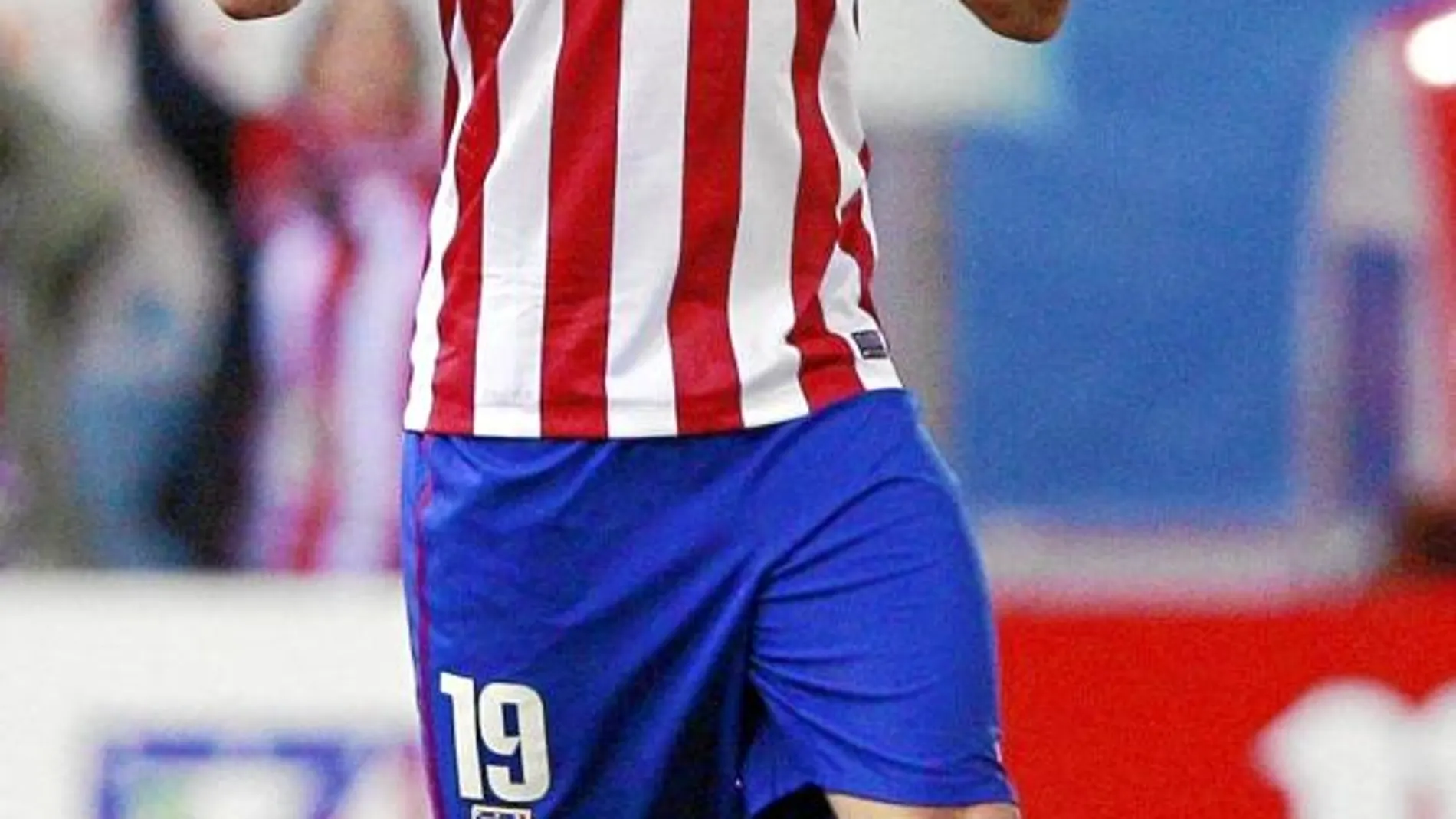 Diego Costa, en un partido con el Atlético