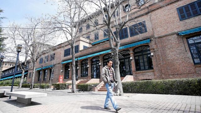 Una imagen de la Residencia de Estudiantes, en Madrid, protagonista de la exposición en Badalona