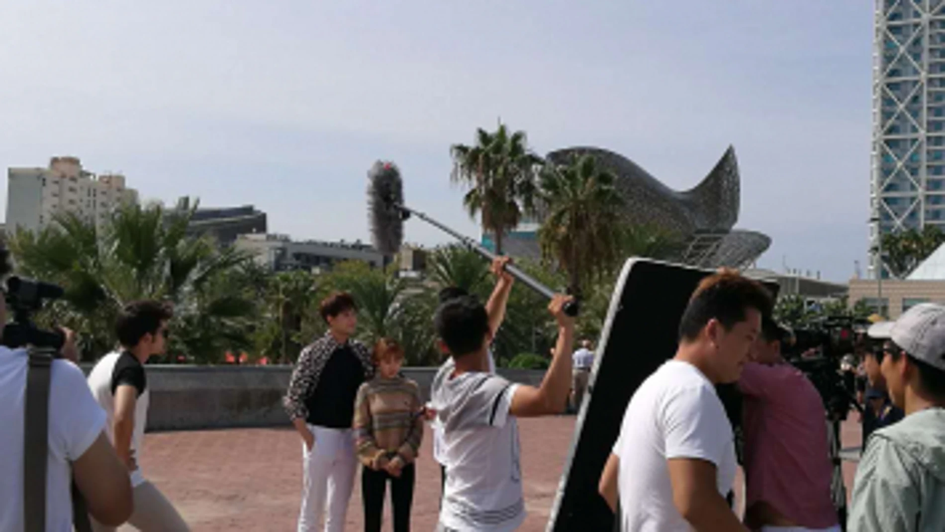 Imagen de la ficción “Chu Xian Le, Chu Lian”, que se rodó en Barcelona