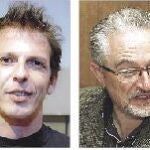 José Manuel Castro, concejal de IU. Fausto Fernández, dirigente de IU