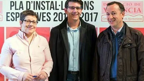 El PSPV ha tenido otros procesados en sus listas. En la imagen Isabel García, Jorge Rodríguez y Pedro Vicente