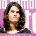 La candidata de Podemos, Isa Serra