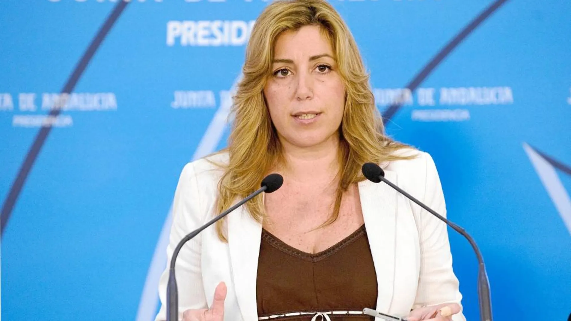 La titular de Presidencia e Igualdad, Susana Díaz