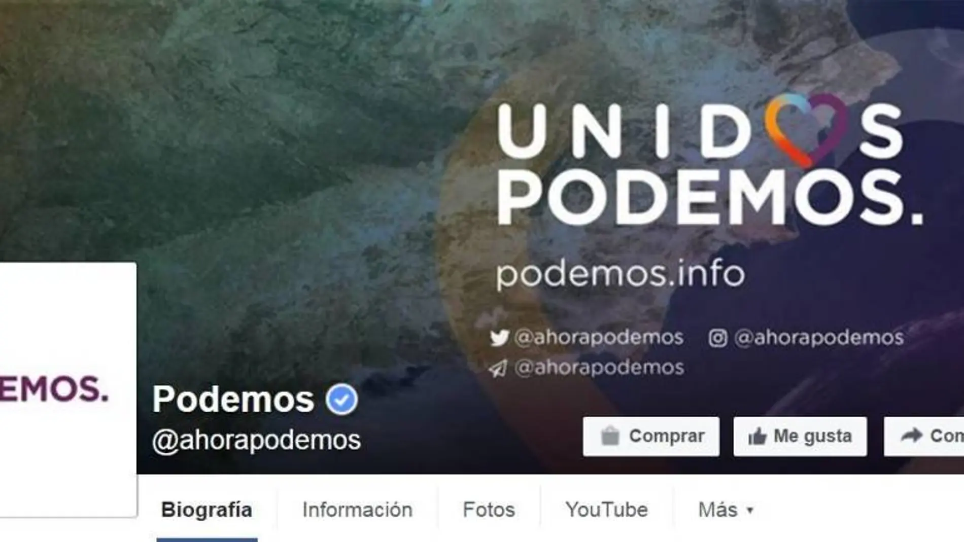 El partido de Pablo Iglesias es la candidatura que más se ha gastado en publicidad en Facebook