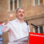 Jaume Collboni, durante un acto de campaña electoral