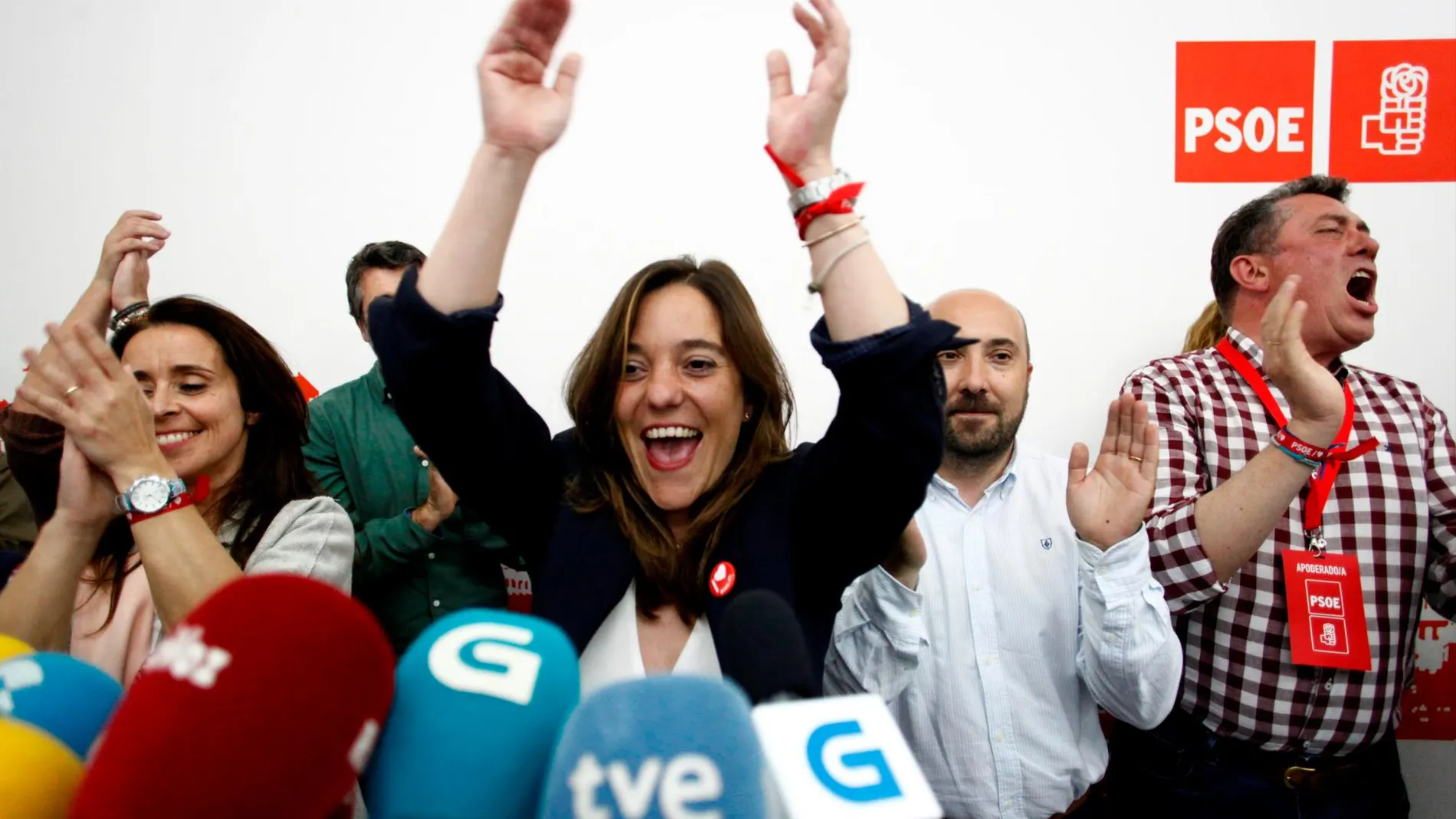 Inés Rey, candidata del PSOE a la alcaldía de La Coruña