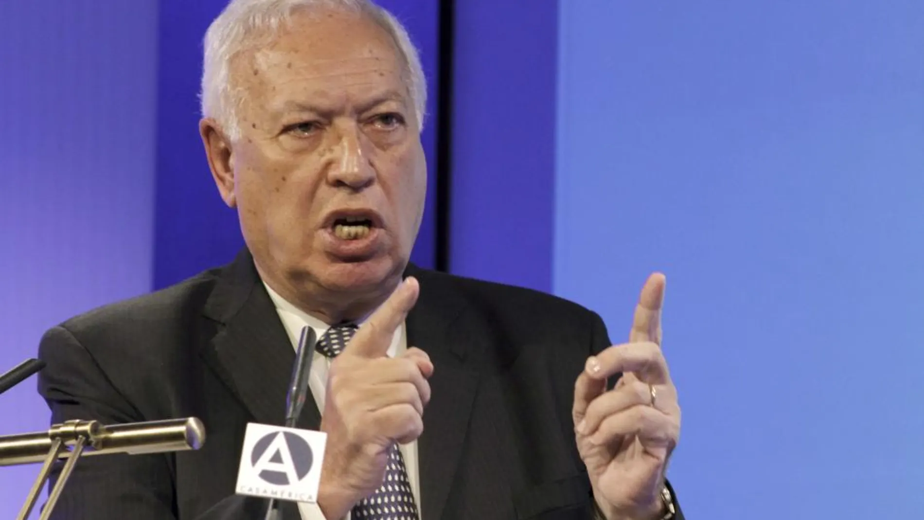 El ministro de Asuntos Exteriores y de Cooperación, José Manuel García-Margallo