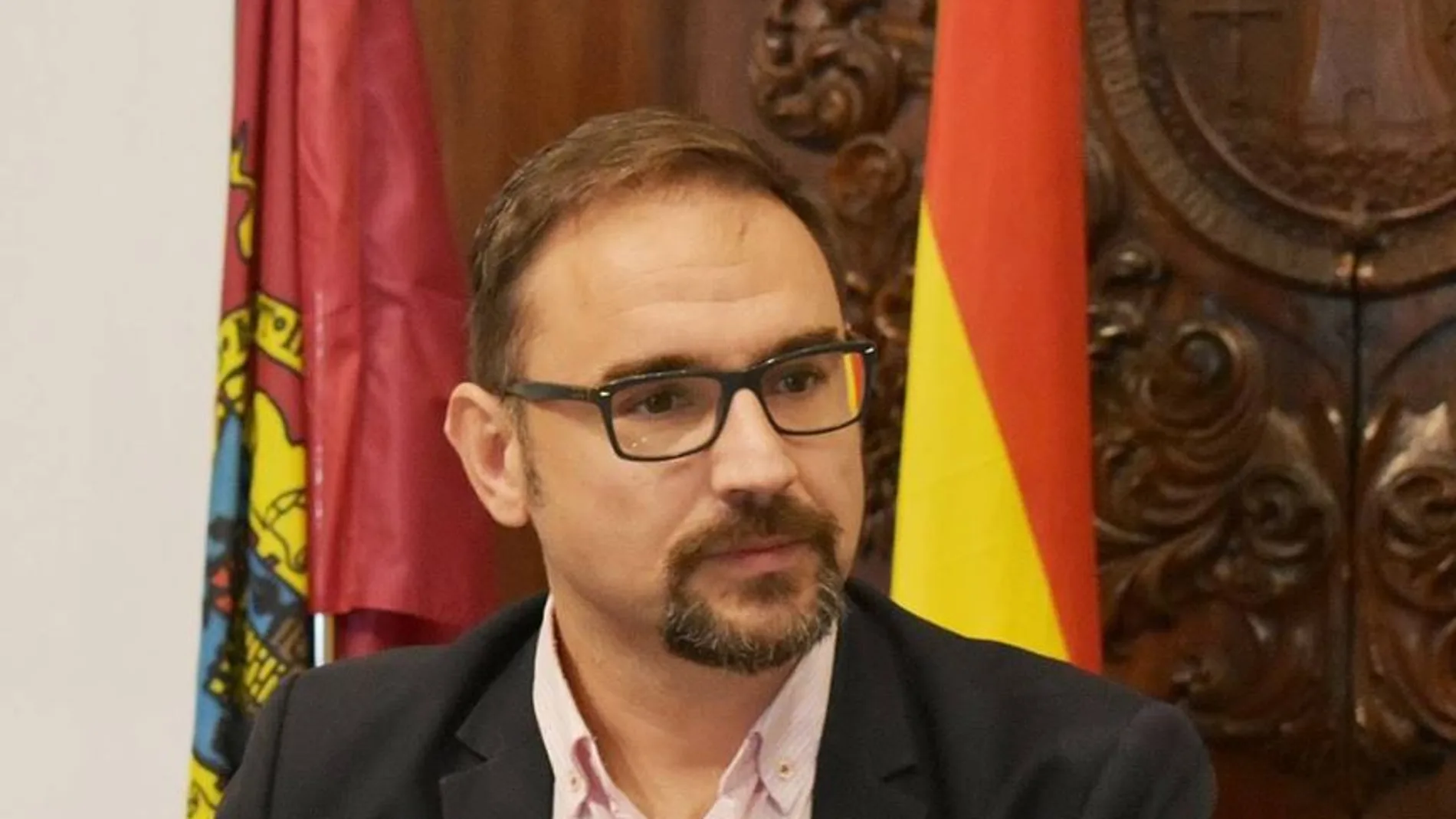Diego José Mateos, nuevo alcalde de Lorca. LA RAZÓN