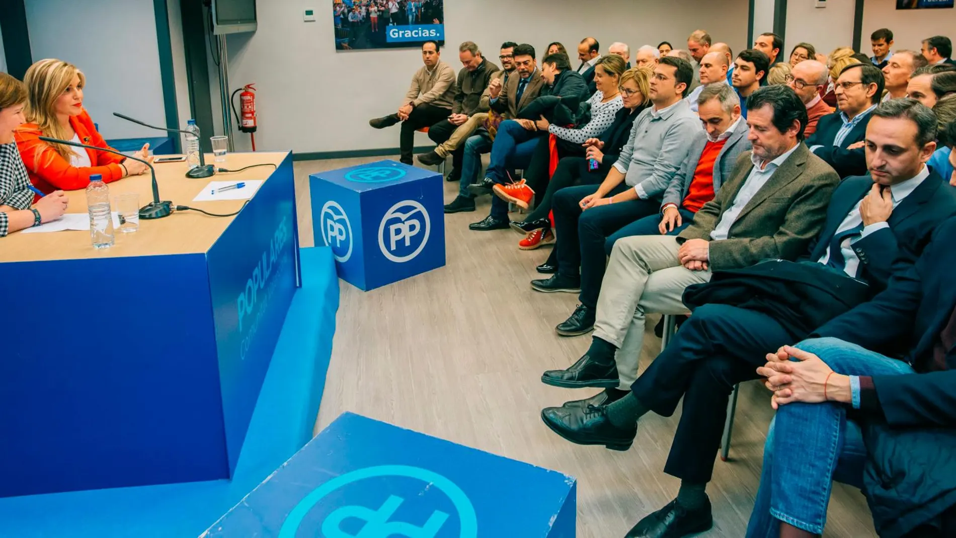 El PP tuvo ayer la primera Junta Directiva Regional de 2019 en la que se dio el pistoletazo de salida al año electoral