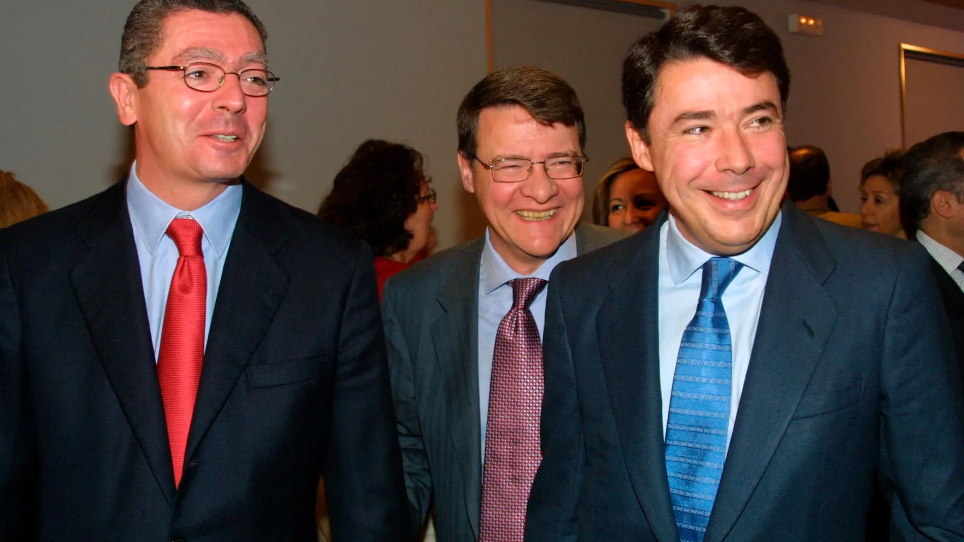 Alberto Ruiz Gallardón e Ignacio González en una imagen de archivo