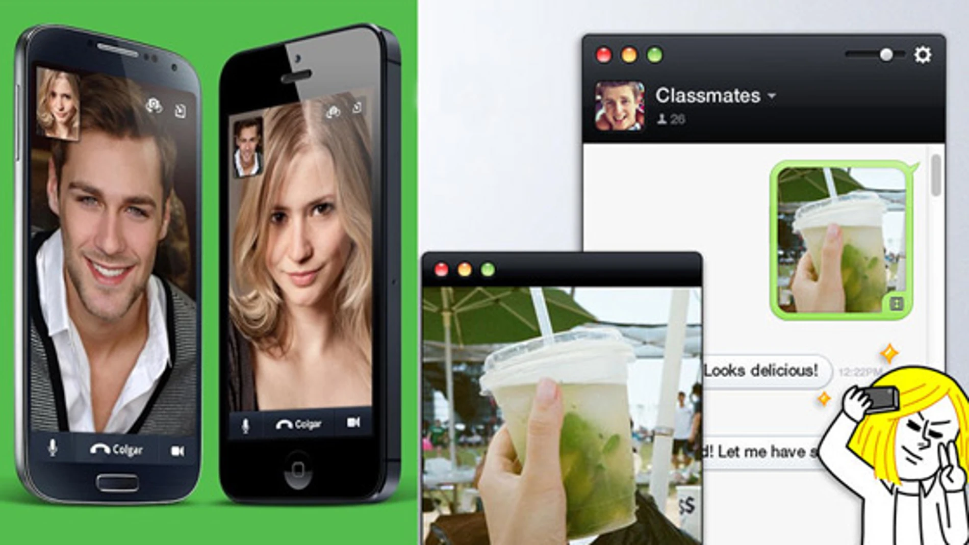 Line recurre a las videollamadas y los vídeos cortos para derrotar a WhatsApp