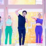 Miki Núñez, junto a Fran Coem, Mikel, Ernest, Mery y María, ha sido el encargado de poner el broche de oro a la Gran Final de Eurovisión 2019.