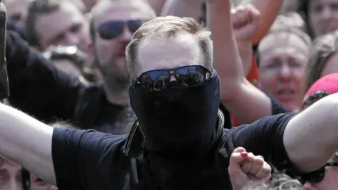 Manifestación antifascista en París tras la muerte de Méric