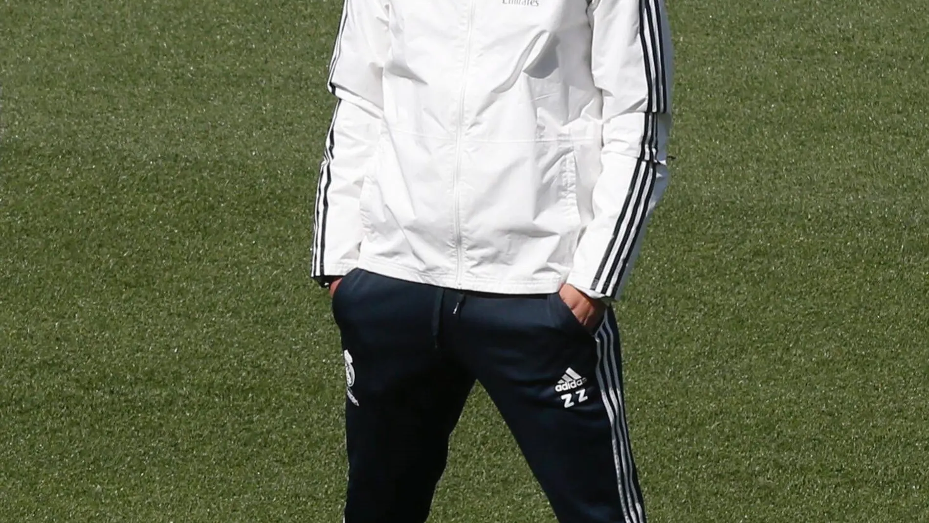 El técnico francés del Real Madid, Zinedine Zidane