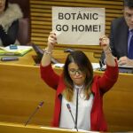 La portavoz de Ciudadanos, Mari Carmen Sánchez, pidió al Botànic que se fuese a casa, como reclamó Compromís a Intu Mediterráneo