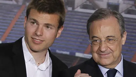 Asier Illarramendi y Florentino Pérez