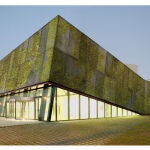 Simulación de una fachada vegetal en el Centro Cultural Aeronáutico del Prat de Llobregat