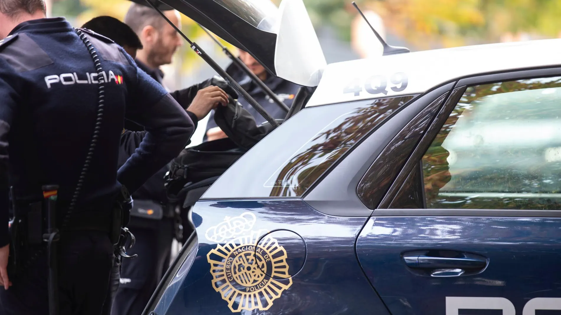 Imagen de archivo de un coche de la Policía Nacional