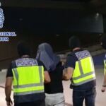 El presunto yihadista es trasladado tras su detención/PoliciaNacional