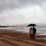 El temporal de lluvia y viento que afecta a la Comunitat Valenciana ha dejado acumulados en 24 horas de hasta 100,6 litros por metro cuadrado en Alcudia de Veo (Castellón)