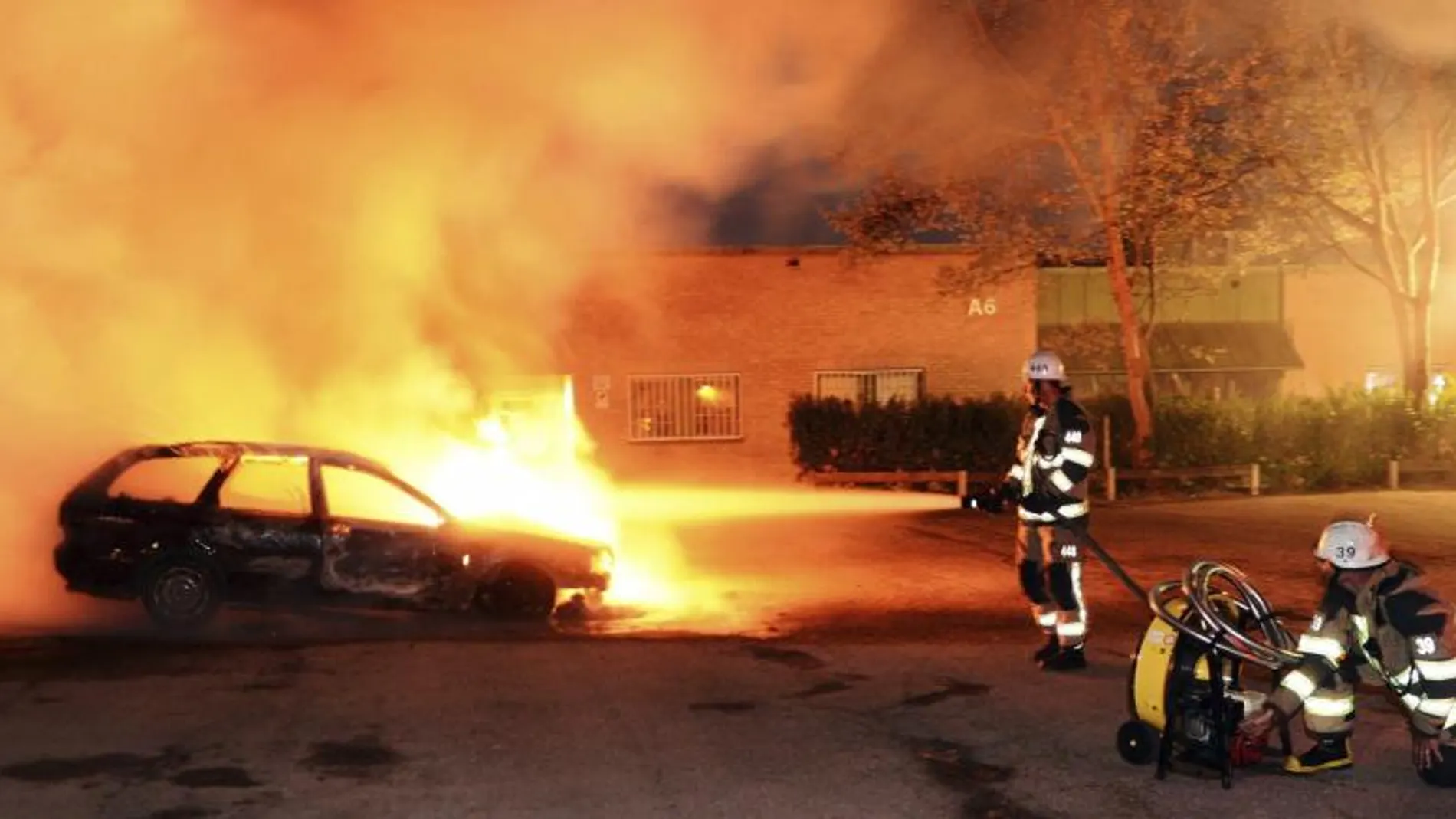 Disturbios en el barrio de Kista, en Estocolmo esta madrugada