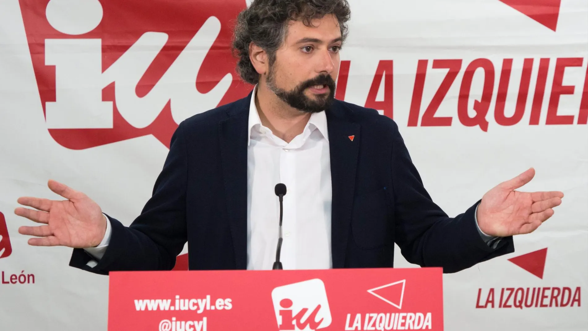 José Sarrión presenta las propuestas de la candidatura de Castilla y león en Marcha en materia sanitaria