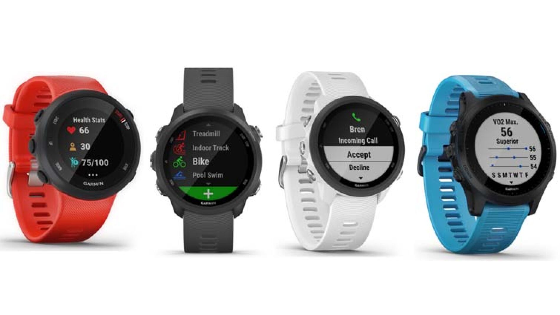 Tipos de reloj online garmin