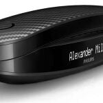 El Philips Luceo tiene un display secundario que identifica las llamadas entrantes.