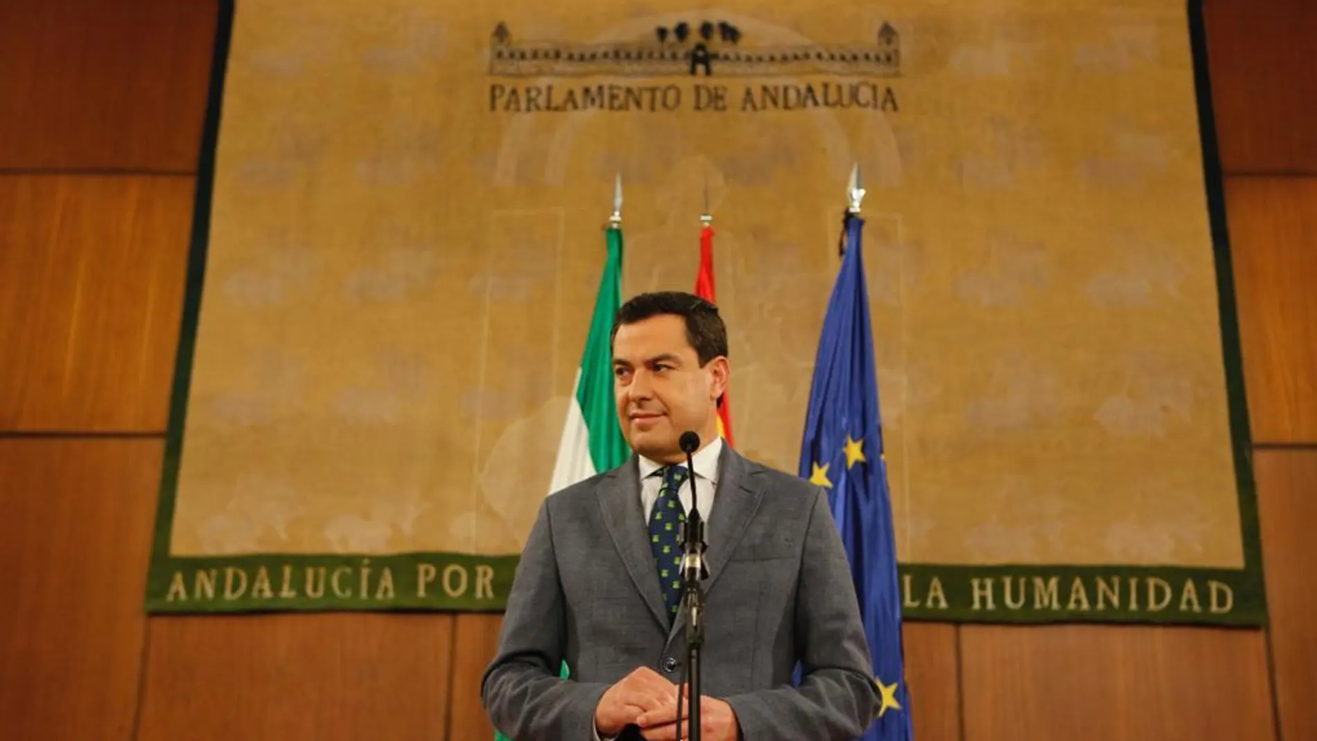 El presidente de la Junta, Juanma Moreno / Foto: Manuel Olmedo