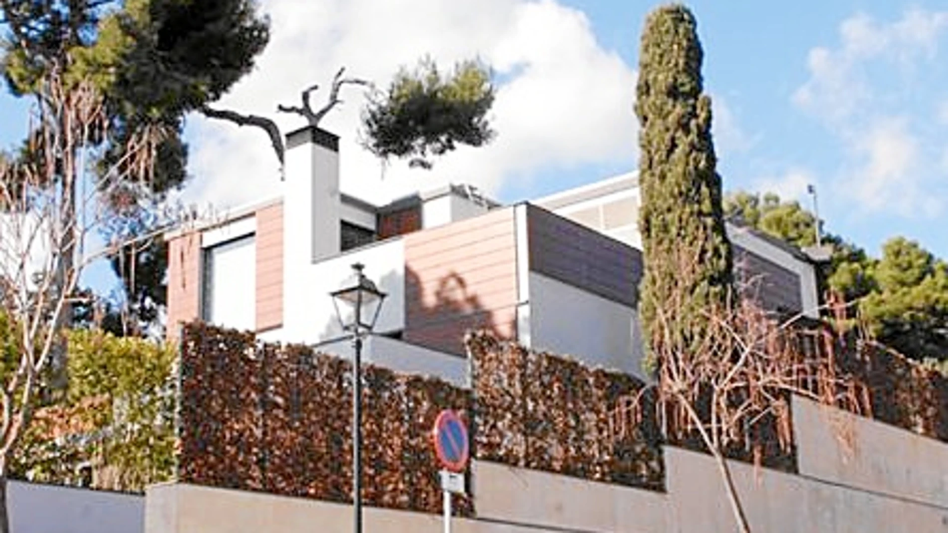 Imagen del exterior del palacete