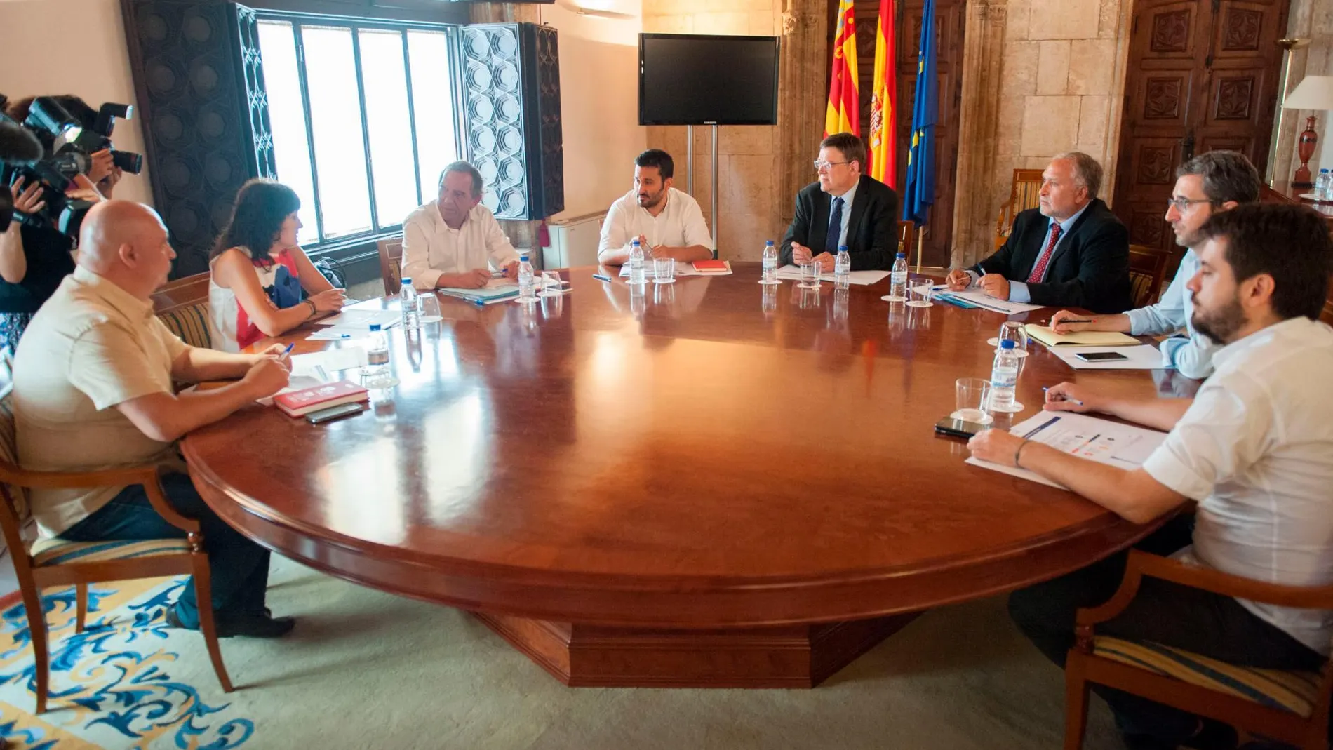 El conseller de Educación, Vicent Marzà, de Compromís, siempre ha contado con el apoyo del presidente de la Generalitat, Ximo Puig
