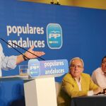 Zoido quiso lanzar un mensaje de esperanza e ilusión a su partido