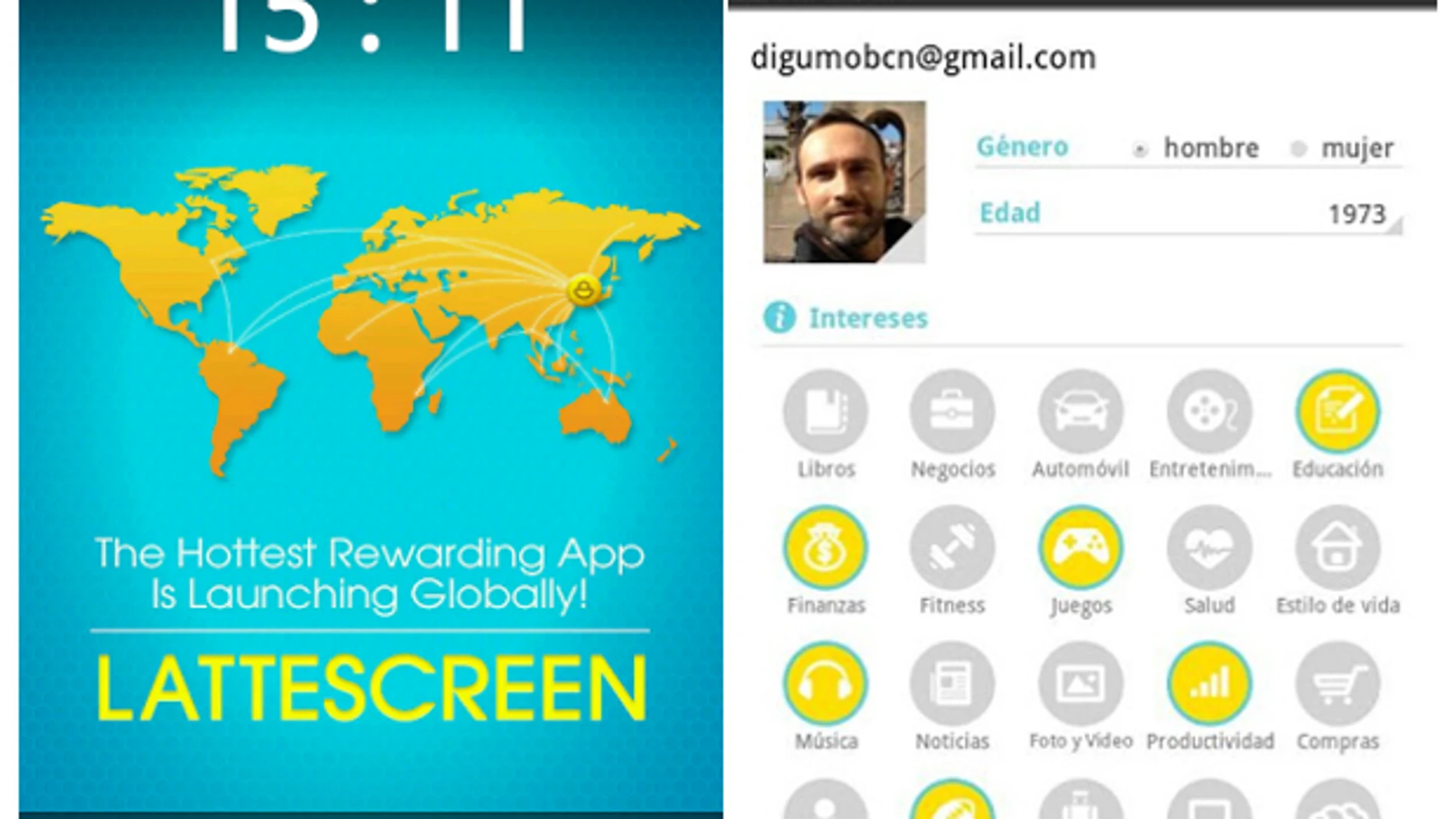 LatteScreen te paga por ver anuncios en la pantalla de bloqueo de tu smartphone
