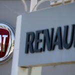 Logos de Renault y Fiat / Foto: Reuters