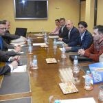 Reunión del subsecretario del Ministerio de Agricultura, Jaime Haddad, con las organizaciones agrarias