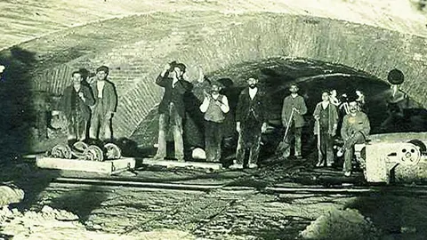 Adiós al ladrillo en los túneles de Alfonso XIII
