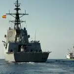  Borrell resta importancia a la retirada de combate de la fragata Méndez Núñez