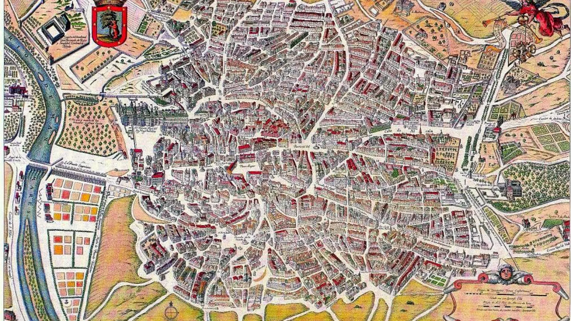 Los famosos planos de Teixeira se pueden consultar en red a través de la web de Urbanismo
