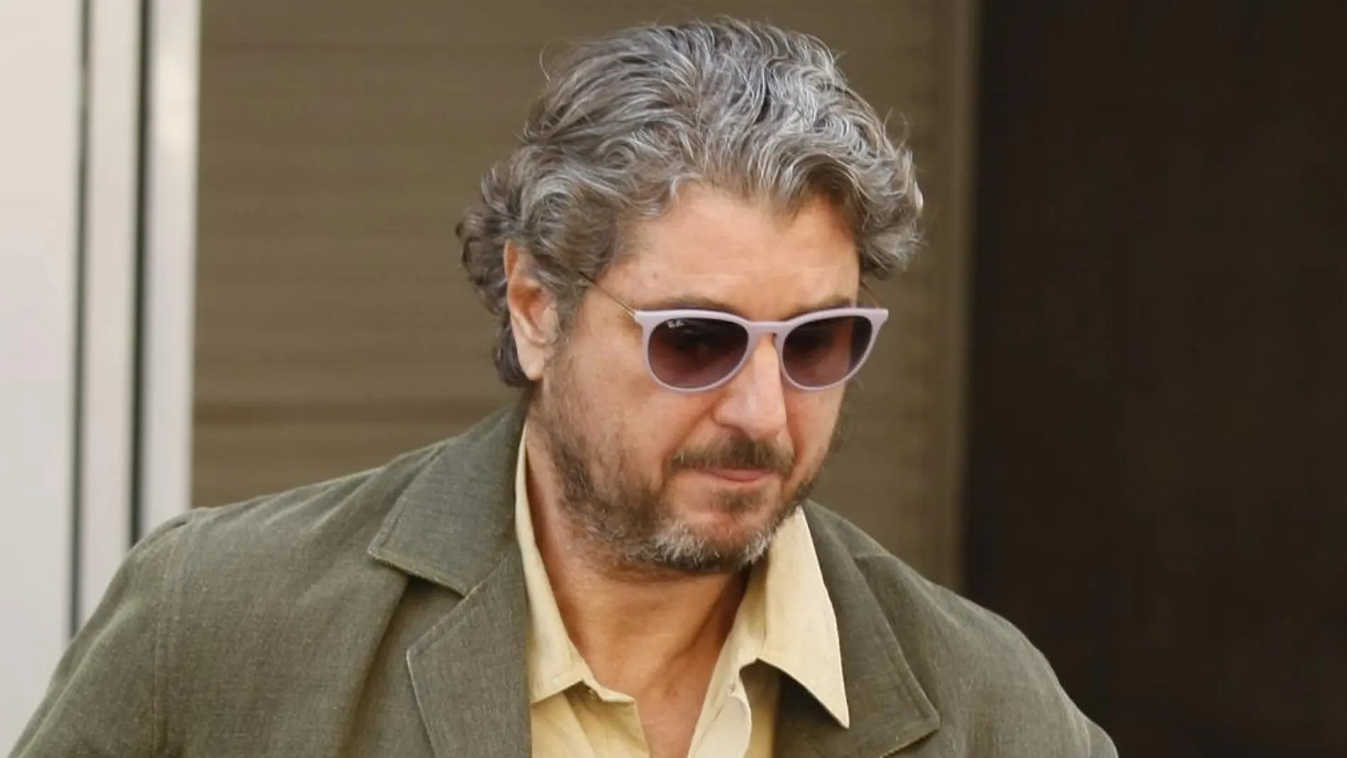 Cristóbal Páez, sustituto de Luis Bárcenas en la gerencia del PP entre 2009 y 2010, tras declarar como testigo ante el juez de la Audiencia Nacional Pablo Ruz