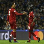 Van Dijk, junto a Mané, con el Liverpool