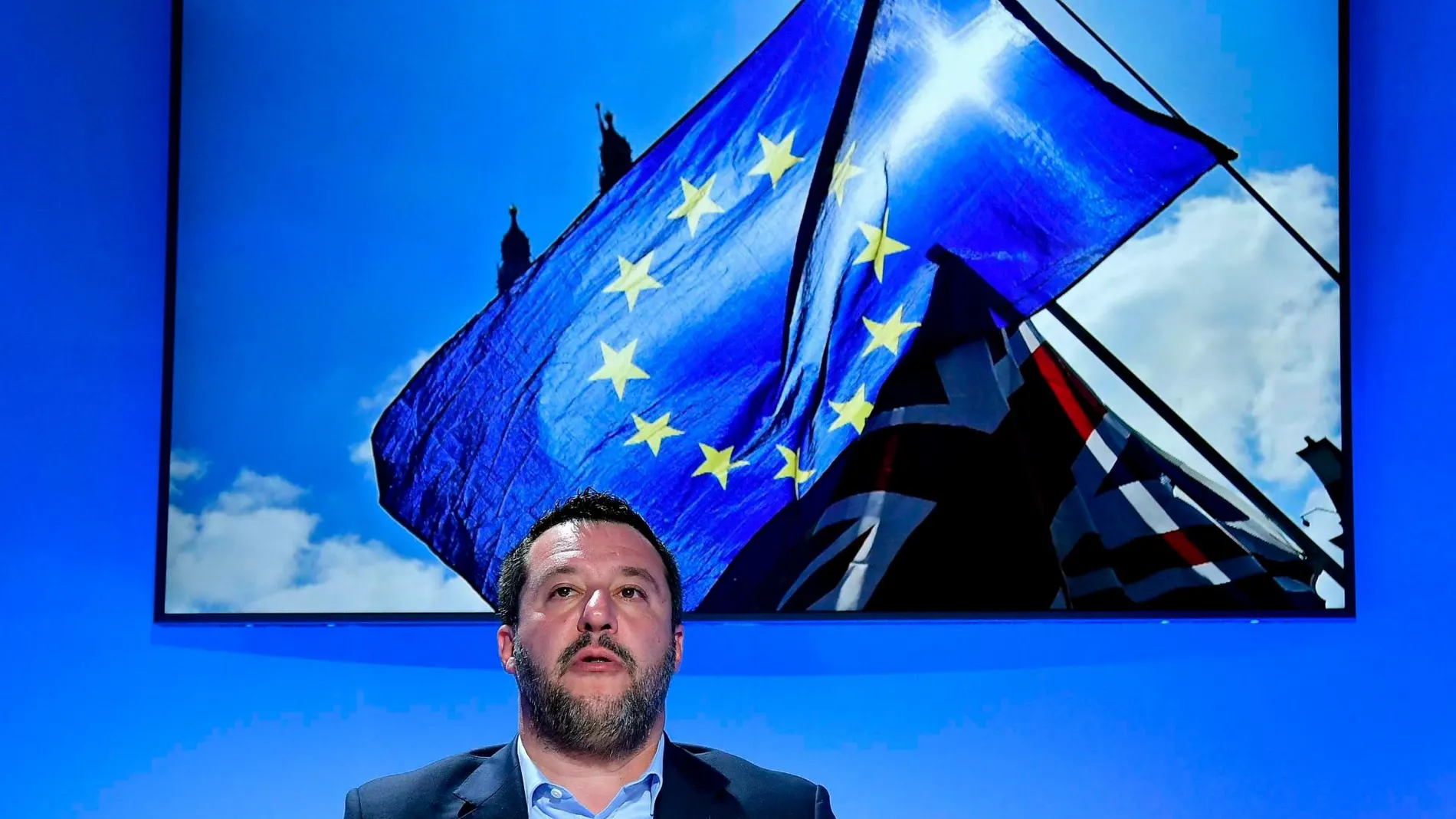 El ministro del Interior italiano y líder de la Liga, Matteo Salvini / Ap