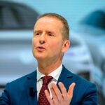 Herbert Diess, presidente del Grupo VW, durante el pasado mes de abril